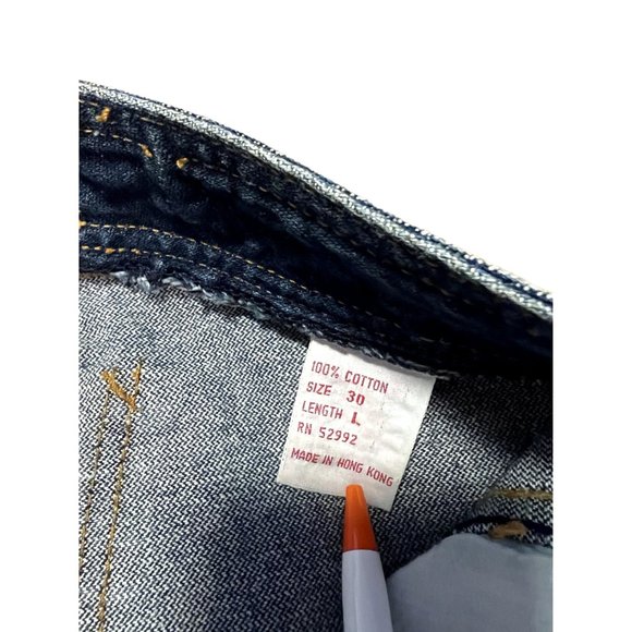 1980s Vintage Jordache Denim Jeans 5 pockets - Picture 5 of 16